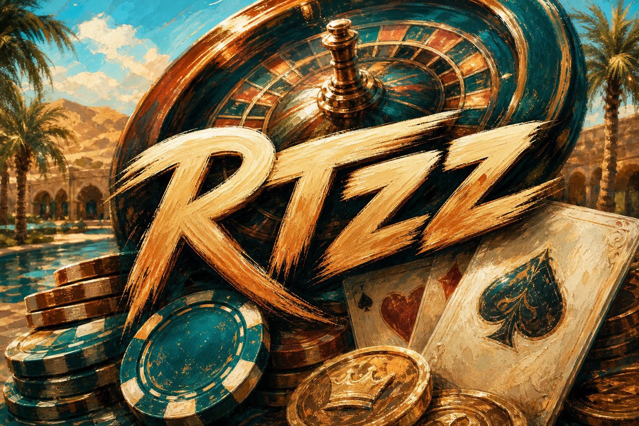 Layar sambutan pemain baru RTZZ dengan tawaran hadiah pendaftaran